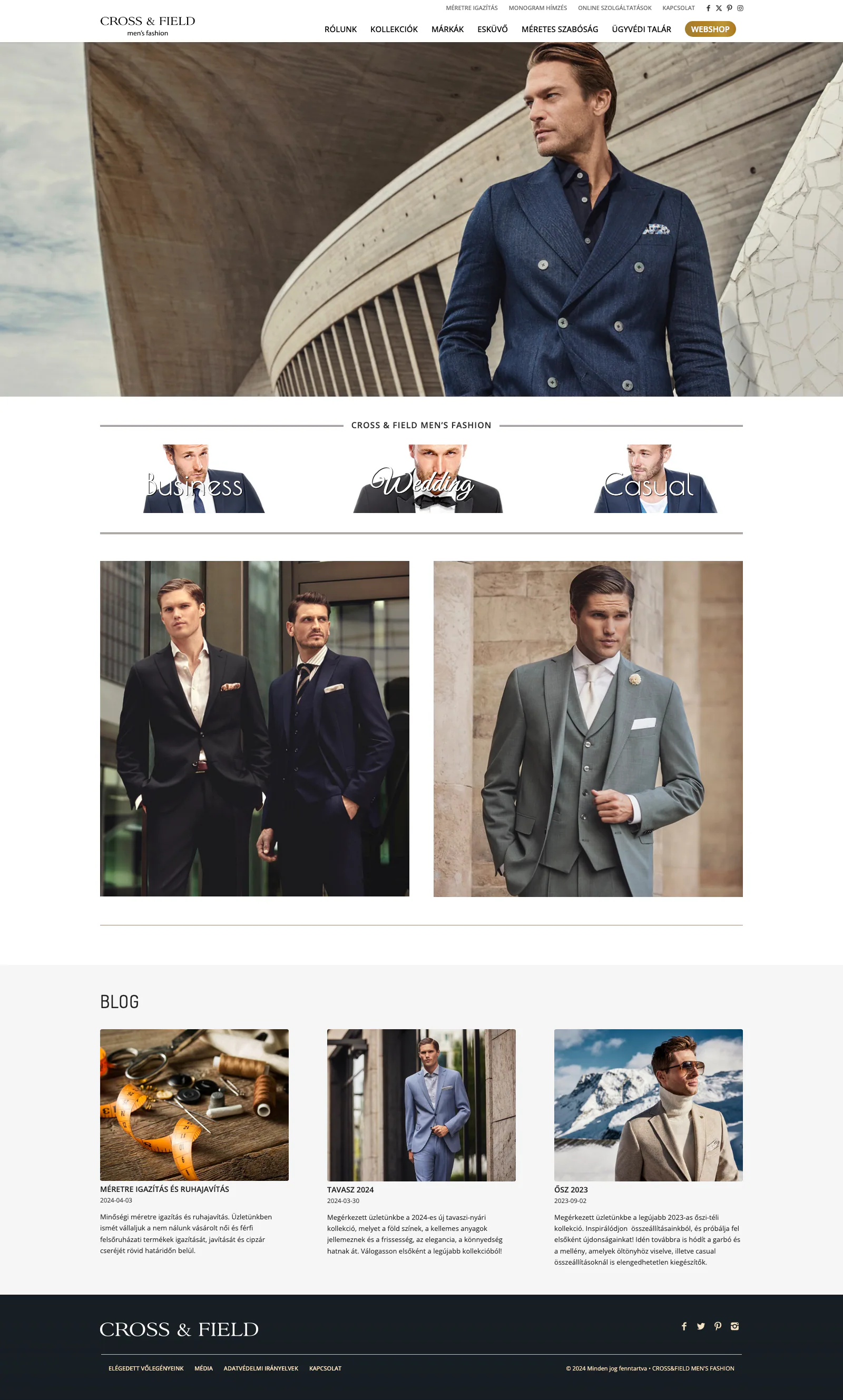 Cross&Field men’s fashion